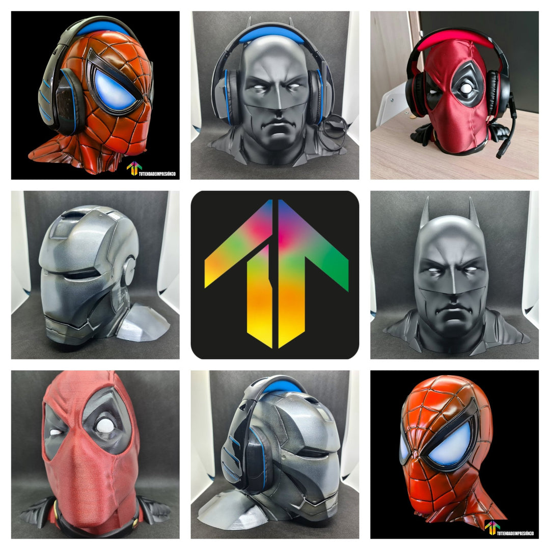 Porta Auriculares Gaming - tu tienda de impresión 3D