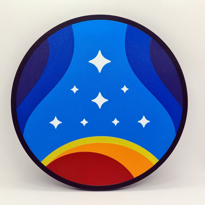 ¡Explora el Infinito con la Ilustración en 3D del Logotipo de la Constelación de Starfield!