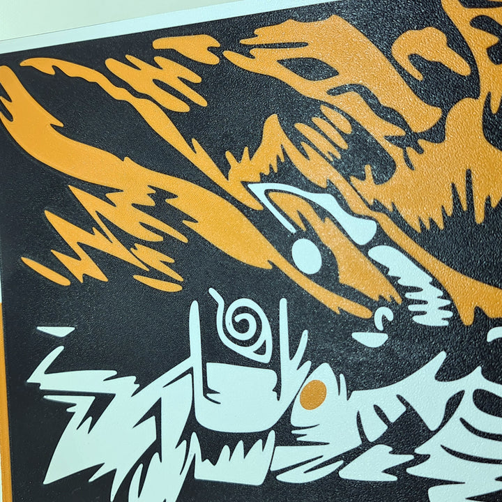 ¡Embárcate en una Aventura Ninja con la Ilustración en 3D de Naruto Uzumaki!