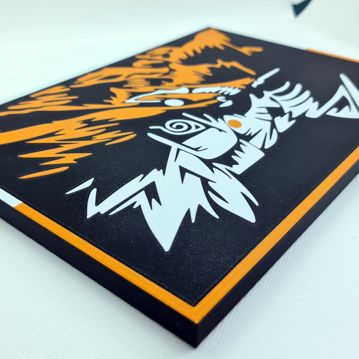 ¡Embárcate en una Aventura Ninja con la Ilustración en 3D de Naruto Uzumaki!