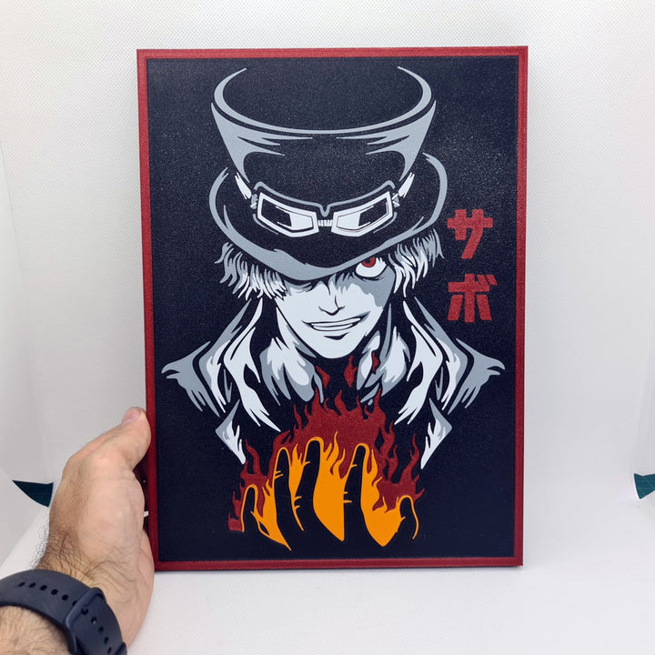 ¡Descubre el Poder de la Libertad con la Ilustración en 3D de Sabo de One Piece!