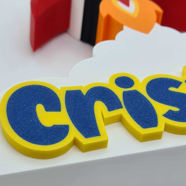 Cohete Personalizado Impreso en 3D con Nombre - Despega hacia la Diversión