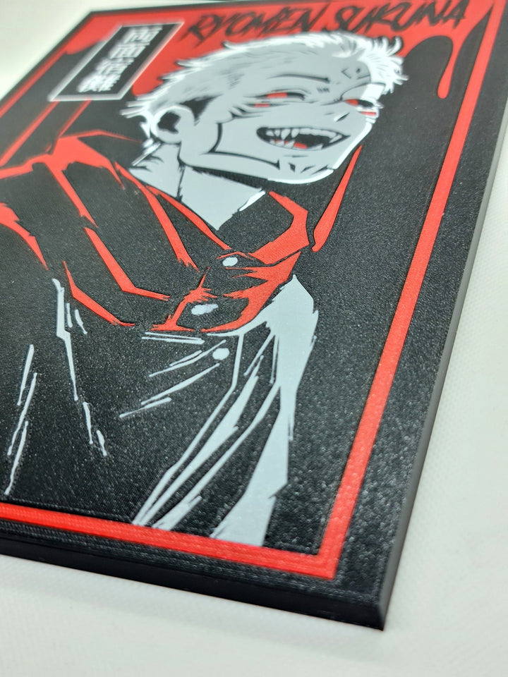 ¡Experimenta el Poder Oscuro con la Ilustración en 3D de Ryomen Sukuna!