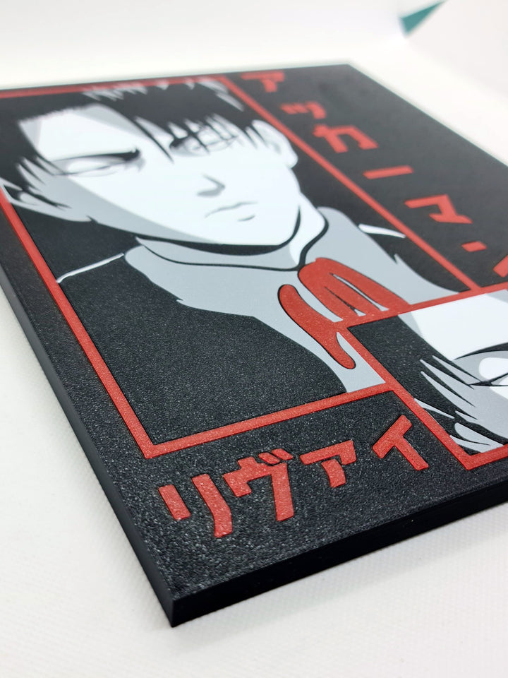 ¡Experimenta la Disciplina y el Valor con la Ilustración en 3D del Capitán Levi!