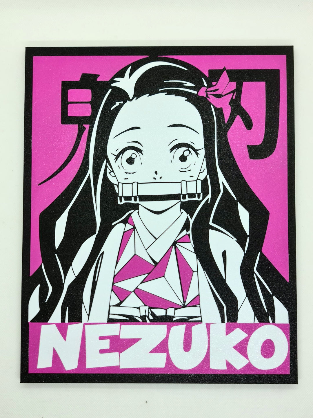 ¡Experimenta la Dulzura y la Fuerza con la Ilustración en 3D de Nezuko Kamado!