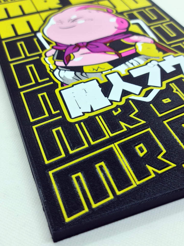 ¡Descubre el Poder de Majin Boo con la Ilustración en 3D!