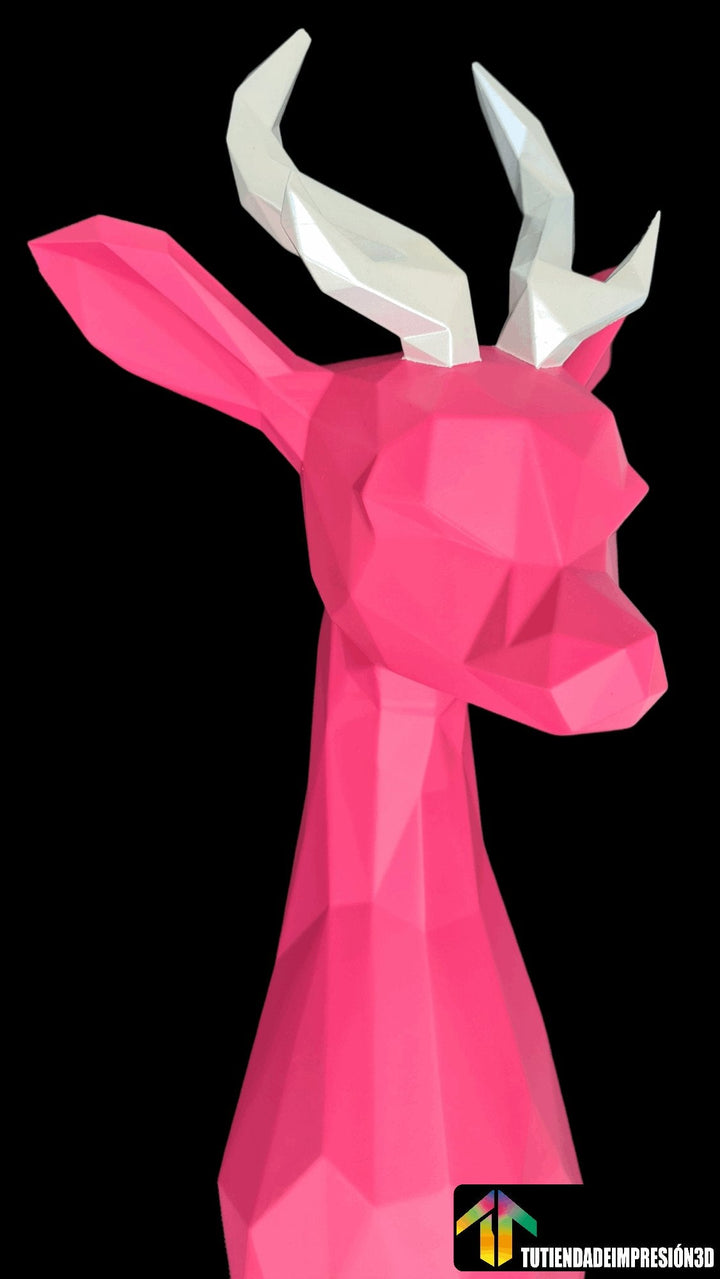 Escultura de pared Cervatillo LowPoly (Fan Art)