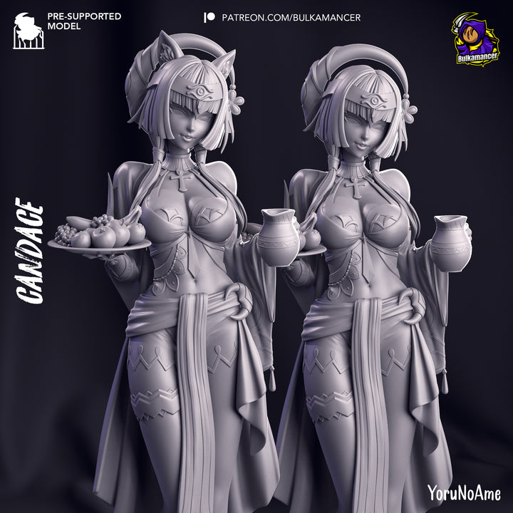 Figura de Resina Exclusiva de Candace - Genshin Impact - Dos Tamaños Disponibles
