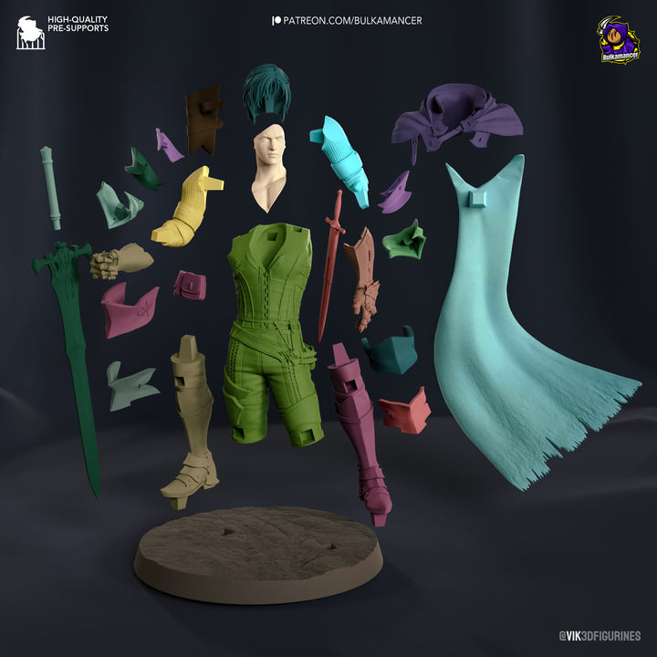 Figura de Resina Exclusiva de Clive - Final Fantasy XVI