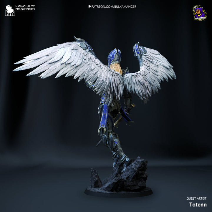 Figura de Dame Aylin - Baldur's Gate 3 | Guerrero Ángel | Edición Limitada | Escala 1/6 | Pintado a Mano - tu tienda de impresión 3D