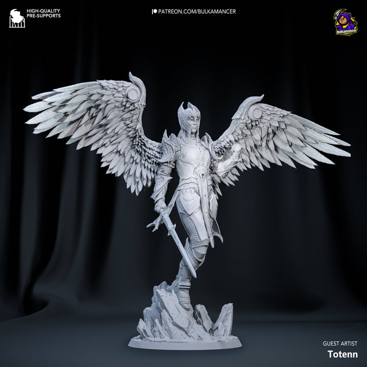 Figura de Dame Aylin - Baldur's Gate 3 | Guerrero Ángel | Edición Limitada | Escala 1/6 | Pintado a Mano - tu tienda de impresión 3D