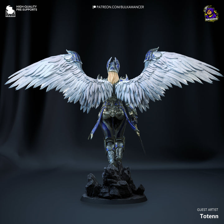Figura de Dame Aylin - Baldur's Gate 3 | Guerrero Ángel | Edición Limitada | Escala 1/6 | Pintado a Mano - tu tienda de impresión 3D