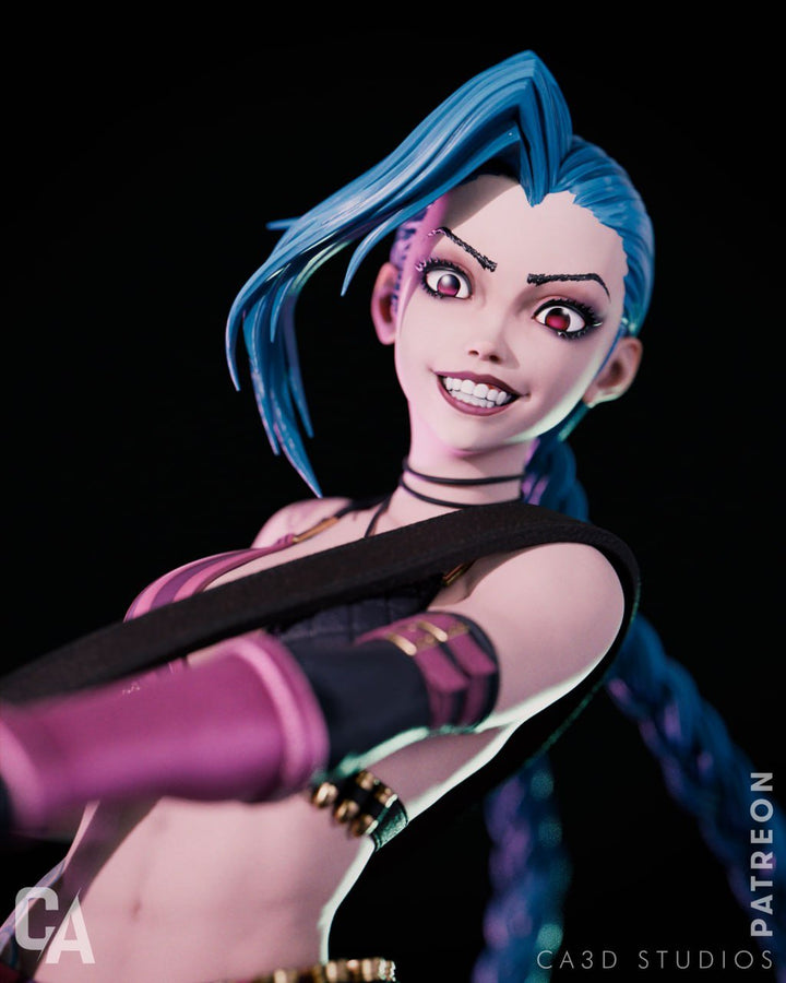 Figura de Jinx - League of Legends | Arcane | Edición Limitada | Escala 1/6 - tu tienda de impresión 3D