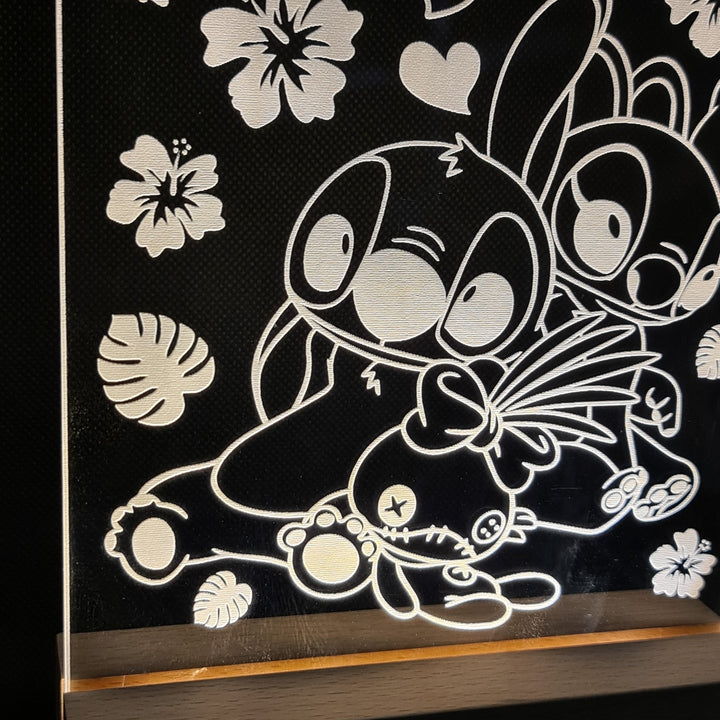 Lámpara Nocturna Stitch Personalizada para Niños - tu tienda de impresión 3D