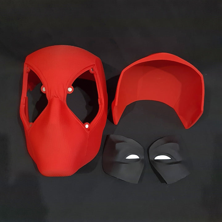 Máscara de Deadpool 3D de Alta Calidad con Imanes - Ajuste Perfecto para 60cm/24" - tu tienda de impresión 3D