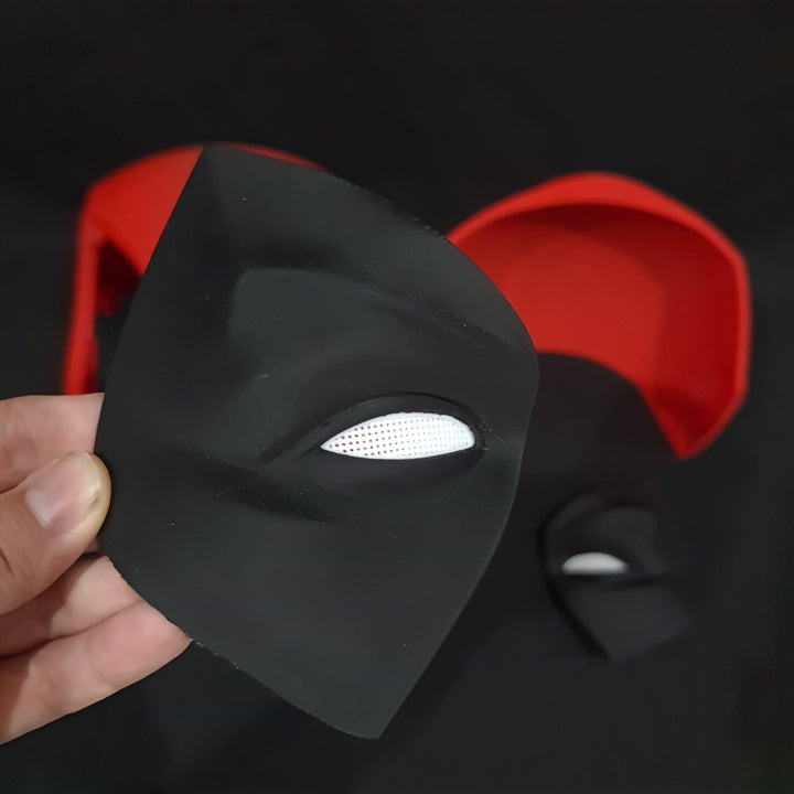 Máscara de Deadpool 3D de Alta Calidad con Imanes - Ajuste Perfecto para 60cm/24" - tu tienda de impresión 3D