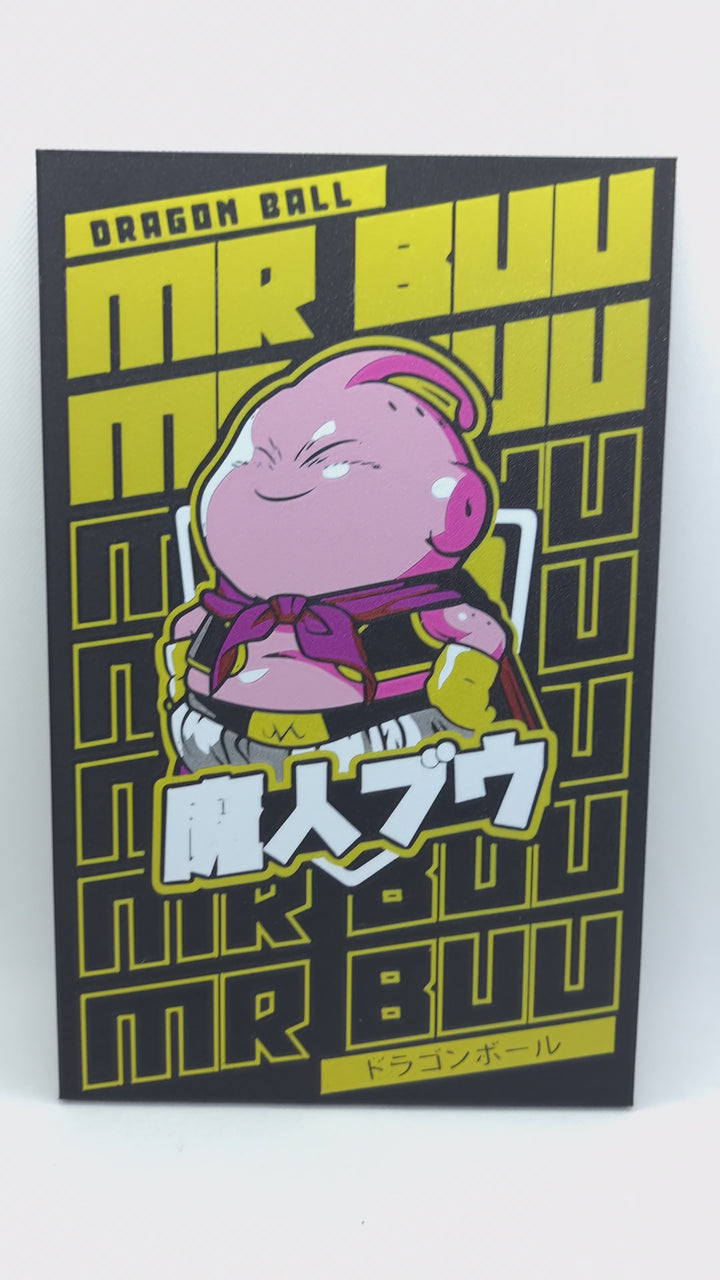 ¡Descubre el Poder de Majin Boo con la Ilustración en 3D!