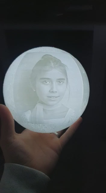 Lámpara Luna: imagen y mensaje únicos