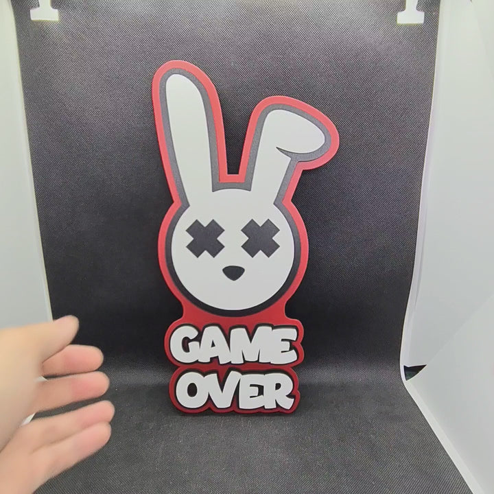 Game Over Bunny: Estilo Retro para Aficionados del Gaming