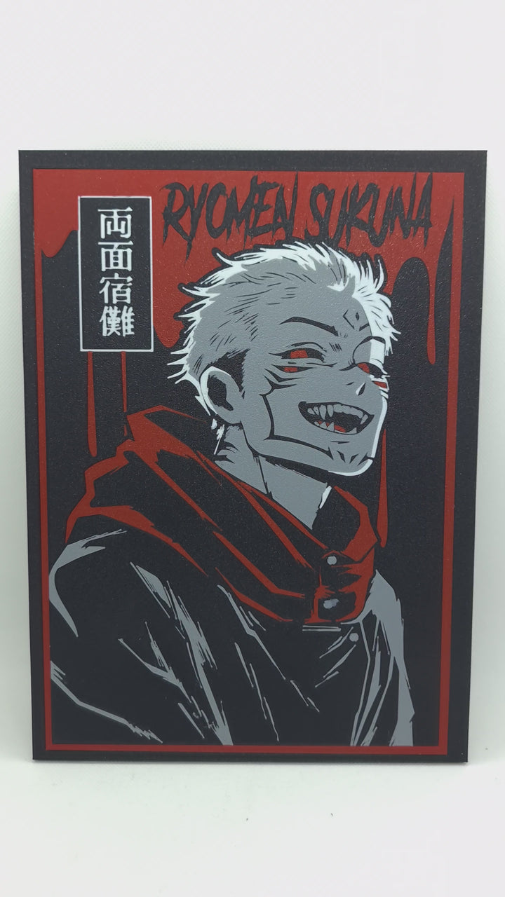 ¡Experimenta el Poder Oscuro con la Ilustración en 3D de Ryomen Sukuna!