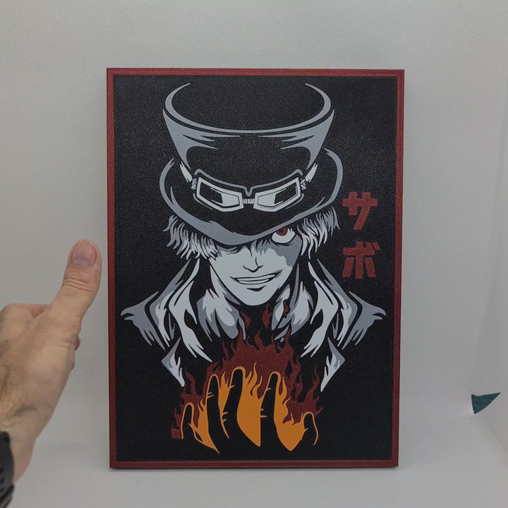 ¡Descubre el Poder de la Libertad con la Ilustración en 3D de Sabo de One Piece!