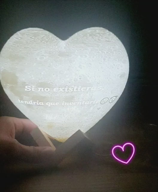 Lámpara Corazón: imagen y mensaje únicos