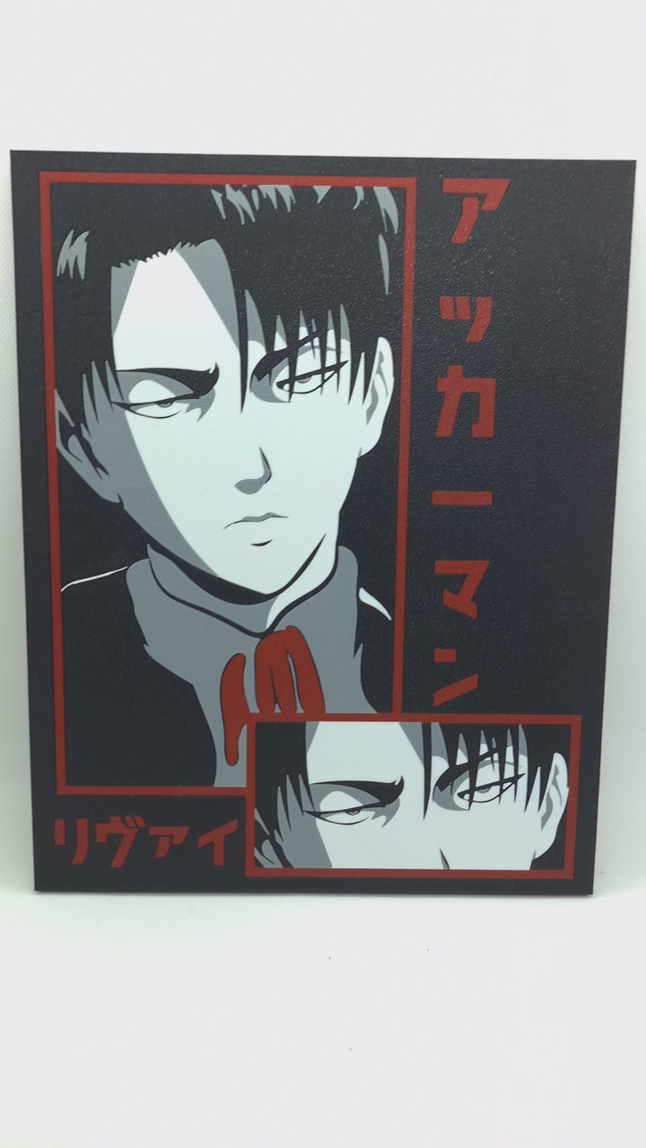 ¡Experimenta la Disciplina y el Valor con la Ilustración en 3D del Capitán Levi!