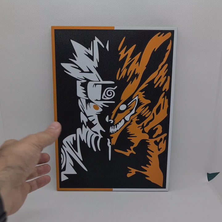 ¡Embárcate en una Aventura Ninja con la Ilustración en 3D de Naruto Uzumaki!