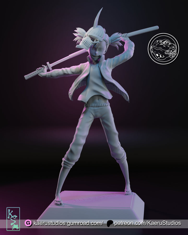 Figura de resina Hiyori Sarugaki de Bleach