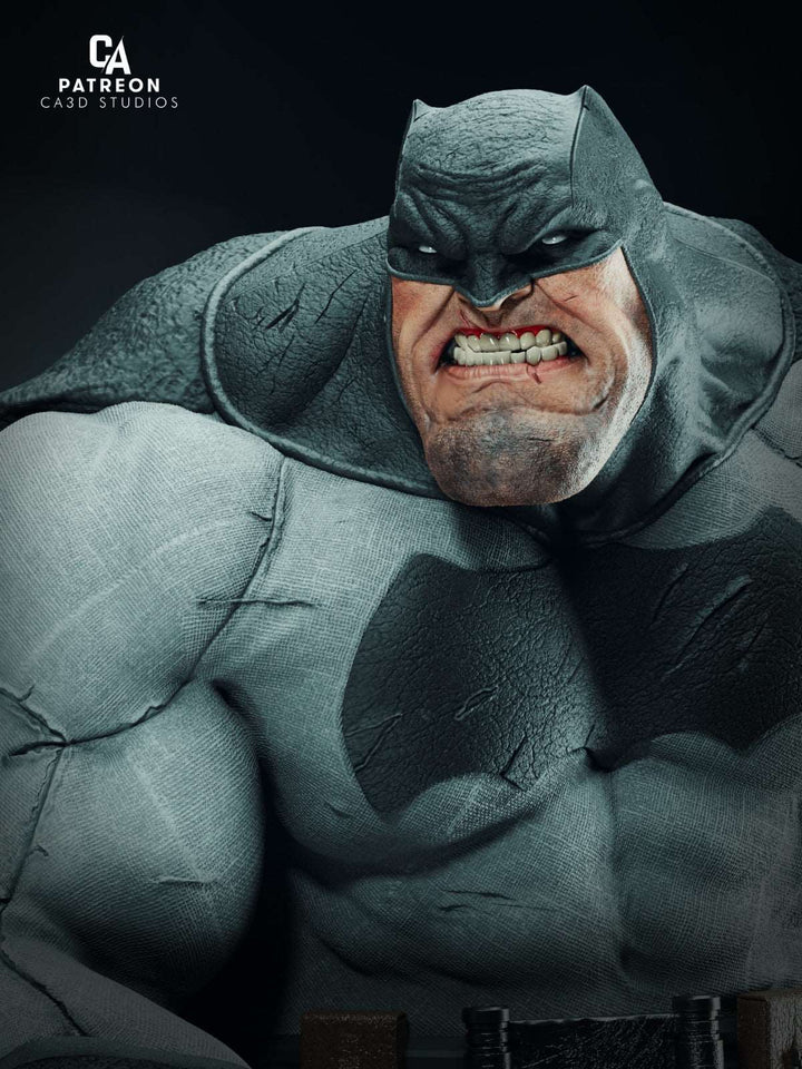 Batman: Guardián de la Noche - Figura de Resina - Obra Maestra