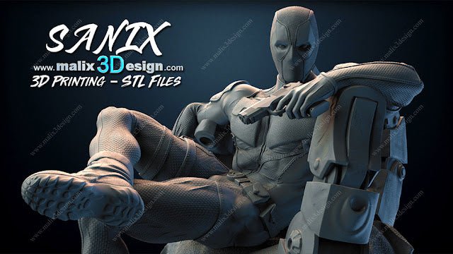 DEADPOOL & LADY DEADPOOL DE MALIX3DESING