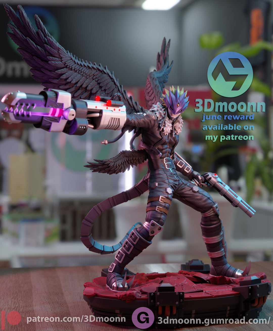 Figura de Resina de Beelzemon: La Oscuridad de Digimon en tu Colección