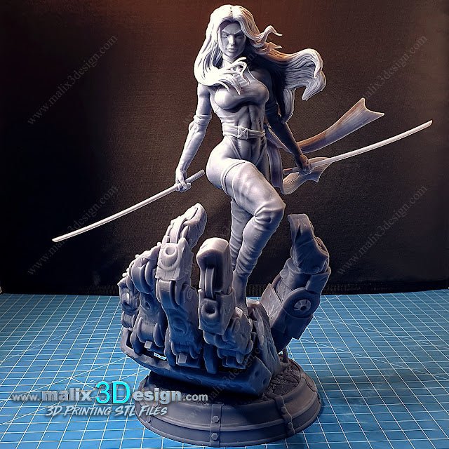 PSYLOCKE X-MEN DE MALIX3DESING