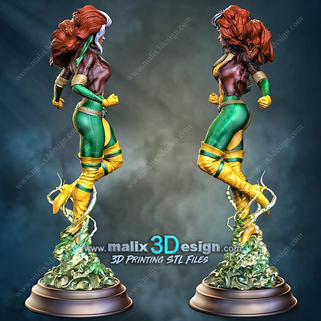 ROGUE X-MEN DE MALIX3DESING