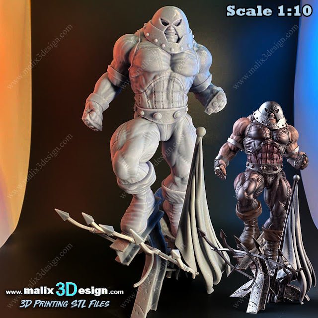 JUGGERNAUT X-MEN DE MALIX3DESING