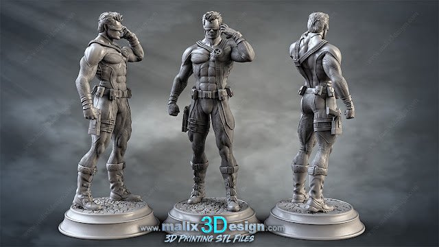 CYCLOP X-MEN DE MALIX3DESING