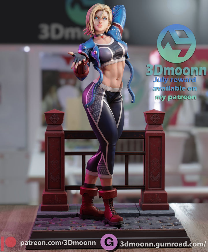 Figura de Resina Cammy White: Fuerza y Valor de Street Fighter VI en tu Colección