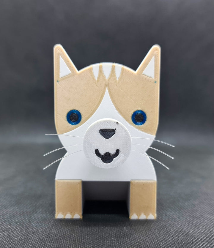 Soporte para gafas modelo Gatito Marrón