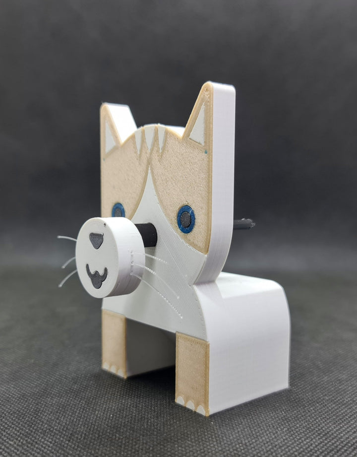 Soporte para gafas modelo Gatito Marrón
