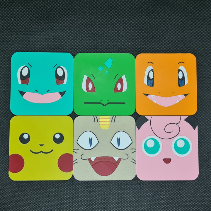 Posa Vasos Pókemon Fan Art