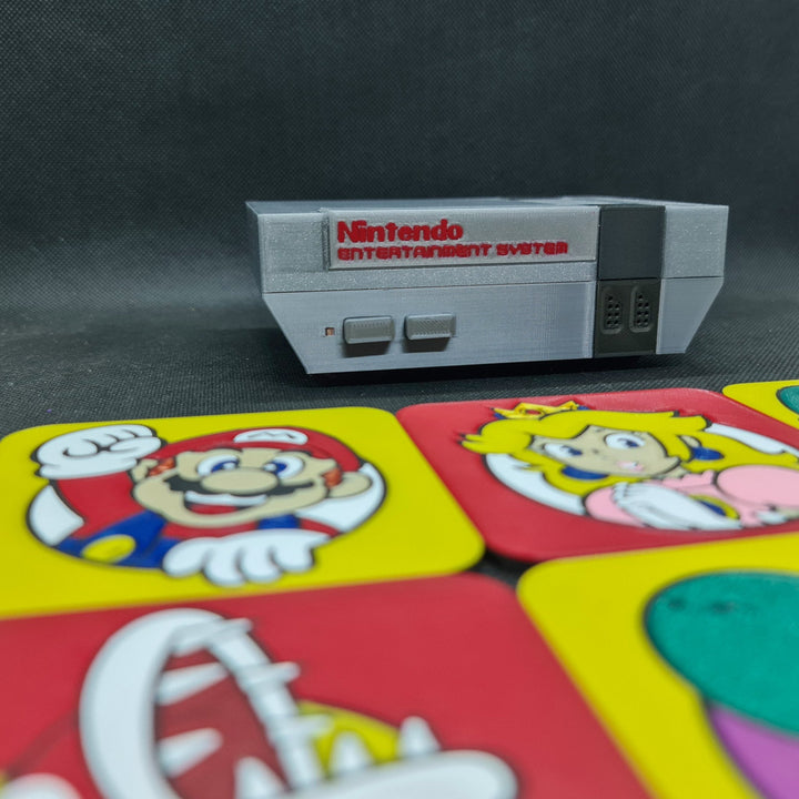 Posa Vasos Super Mario Bros Fan Art