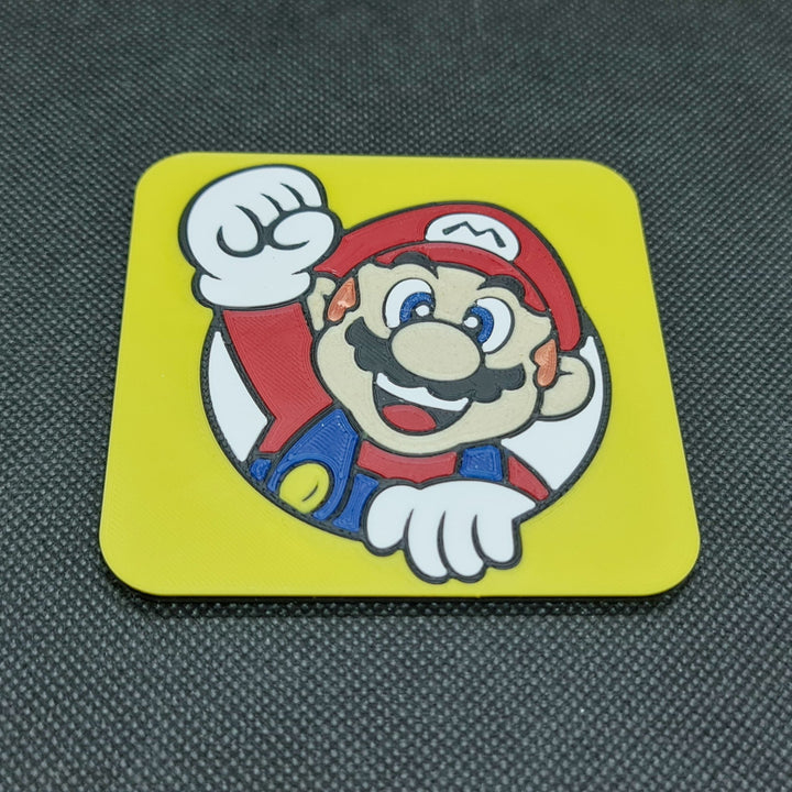Posa Vasos Super Mario Bros Fan Art