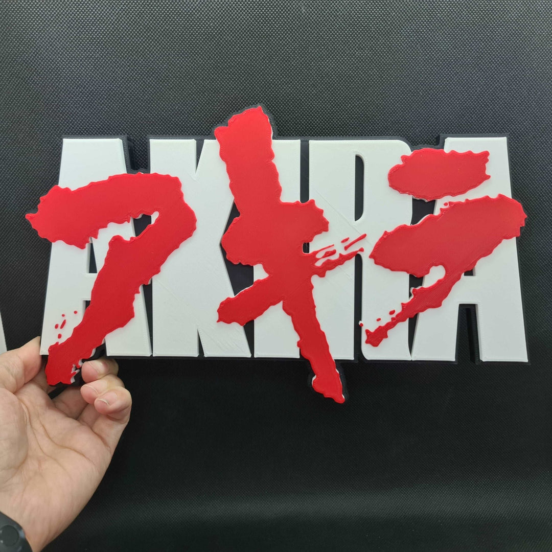 Cartel 3D de Colección de Akira - Muestra tu Devoción al Anime