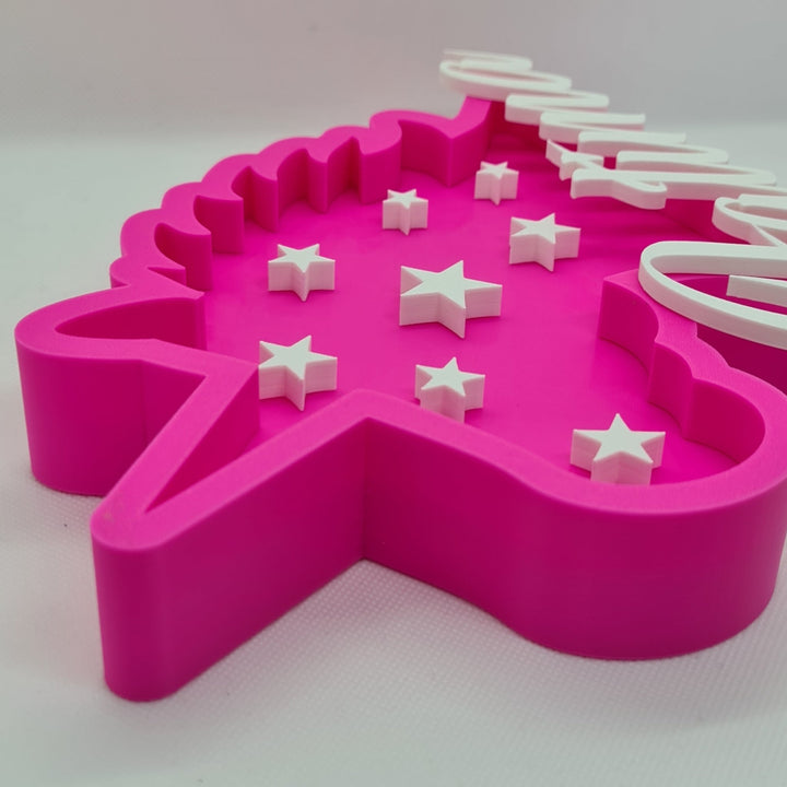 Unicornio Personalizado 3D - Regalo Único con Nombre Grabado en 16 Colores
