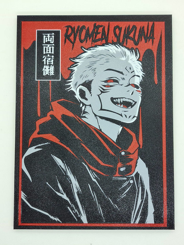 ¡Experimenta el Poder Oscuro con la Ilustración en 3D de Ryomen Sukuna!