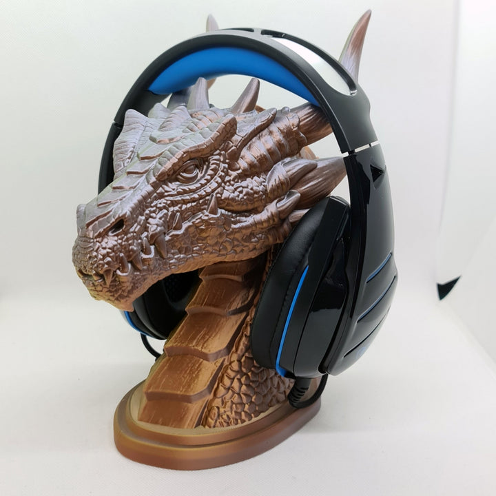Soporte de auriculares Dragon Head