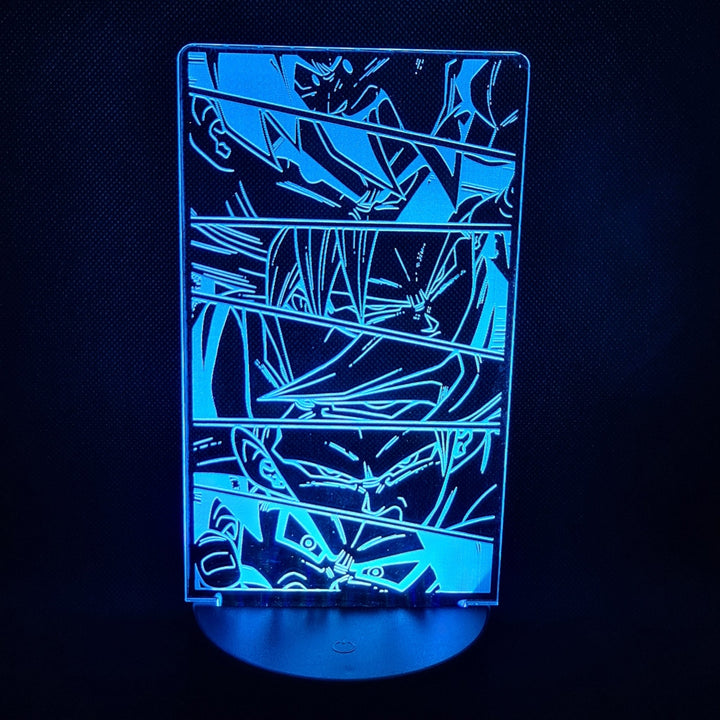 ¡Evolución Saiyan: Ilumina tu Mundo con Nuestra Lámpara LED de las Transformaciones Épicas de Goku!