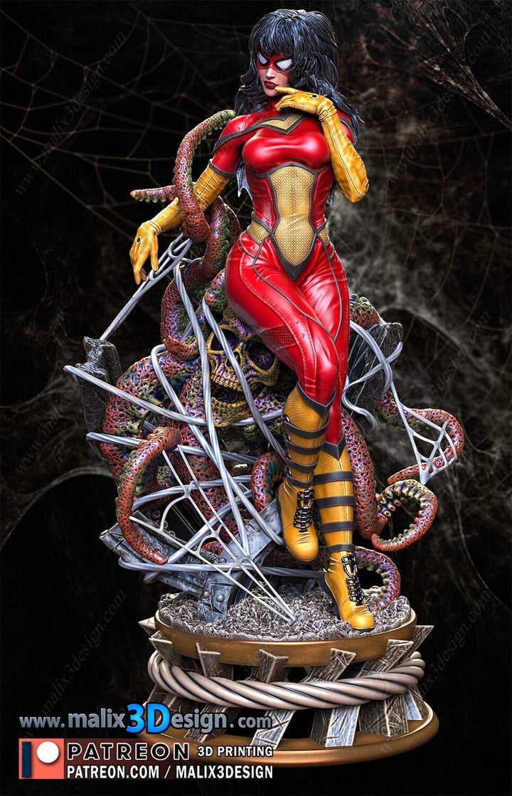 SPIDER-WOMAN DE MALIX3DESING
