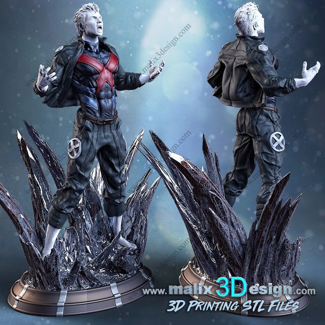 ICE MAN X-MAN DE MALIX3DESING