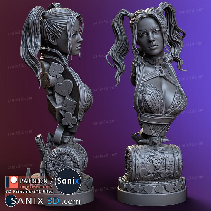 HARLEY QUINN (BUSTO) DE MALIX3DESING